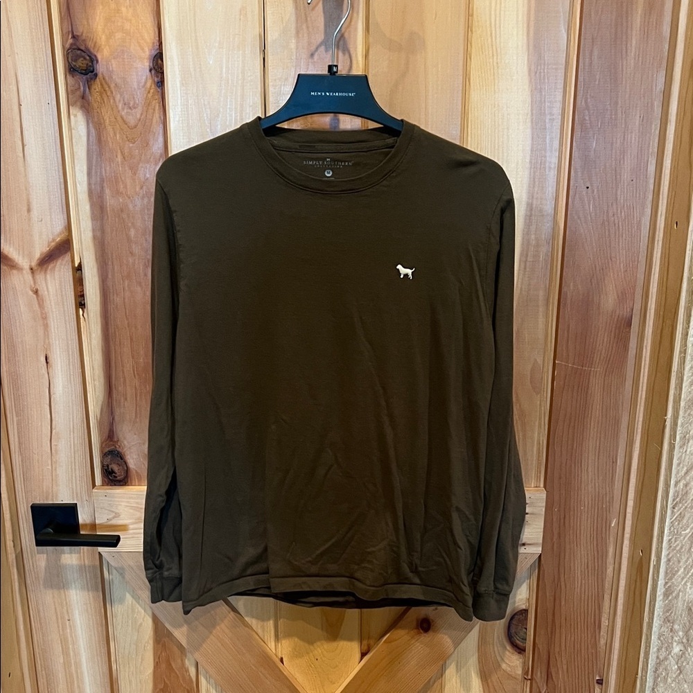 Simply Southern Dark Green Long Sleeve Tee